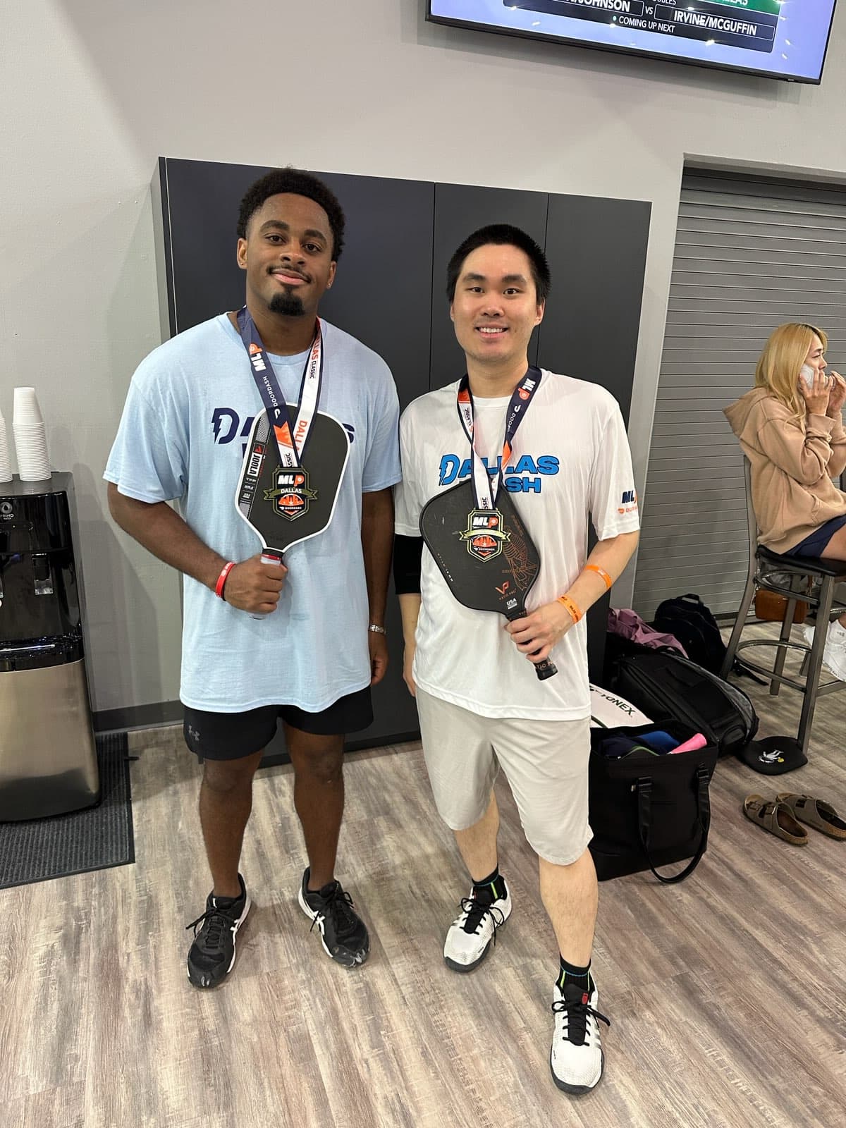 Doubles tournament medal